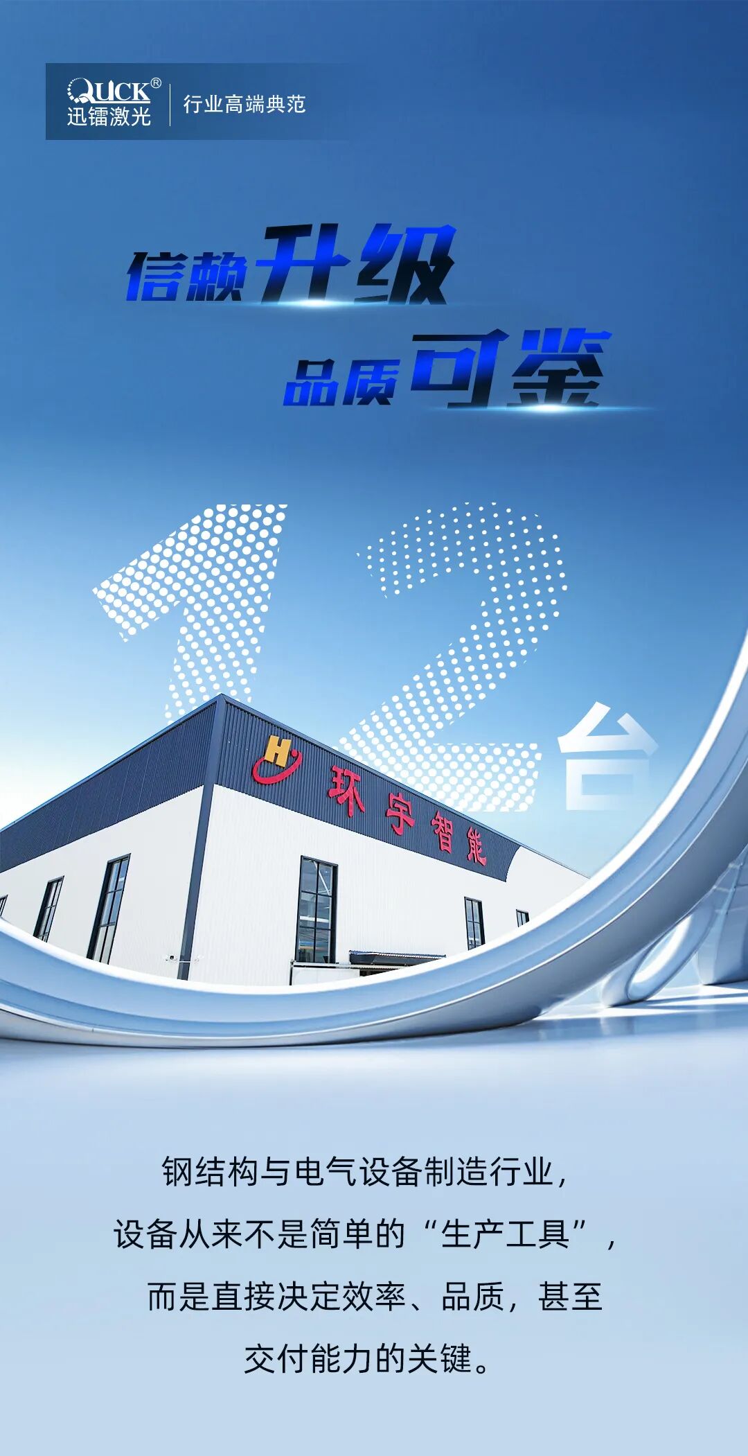 客户连续复购12台设备，迅镭以实力与口碑赢得信赖！(图1)