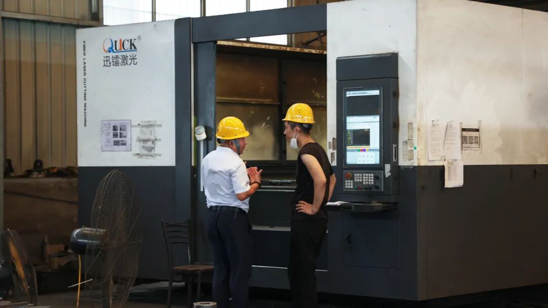 迅镭激光服务万里行第三站走进泰安外加工知名企业——泰安阳华机械(图7)